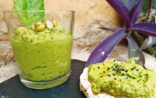 Paté de guisantes una opción muy saludable