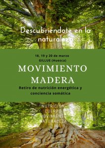 cartel movimiento madera