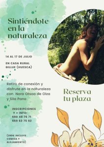 sintiendote en la naturaleza verano 1