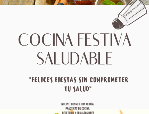 CURSO COCINA FESTIVA SALUDABLE