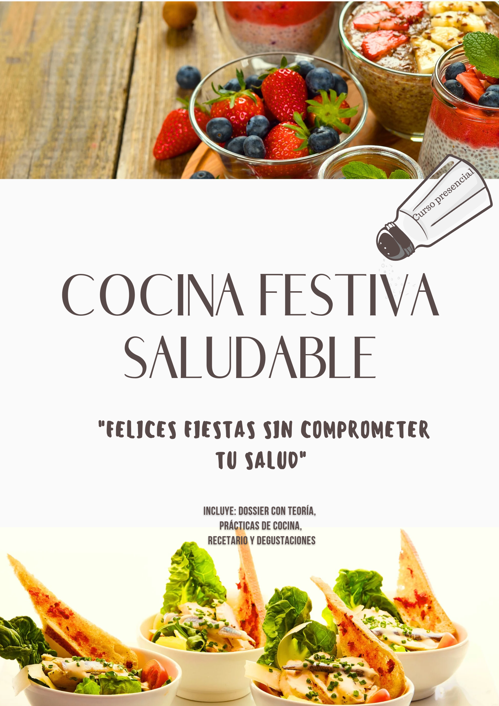 curso cocina festiva saludable