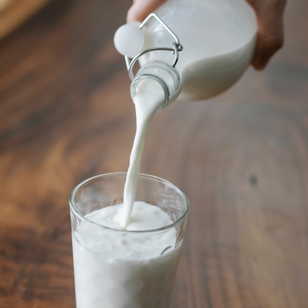 botella de leche